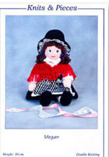 Megan the Knitted Welsh Doll Knits & Pieces Knitting Pattern