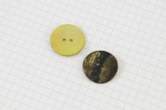 Round Shell Buttons, 22.5mm (pack of 2)