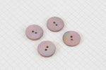 Round Shell Buttons, Lime Green, 17.5mm (pack of 4)