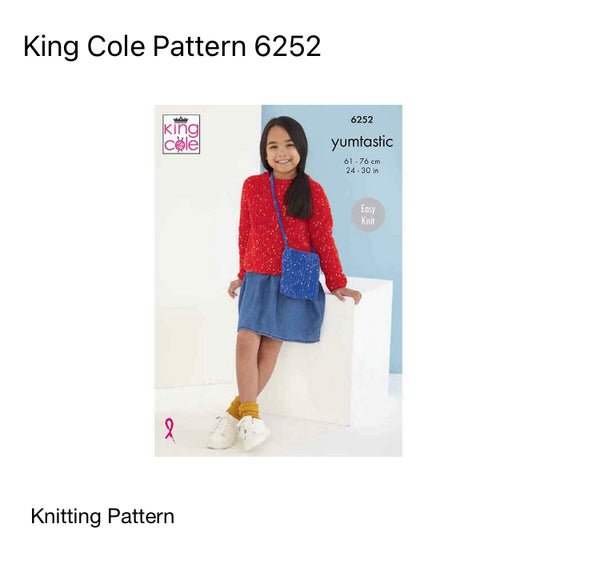 King Cole Yumtastic Chunky  Yarn - 100g - All Colours - Patterns