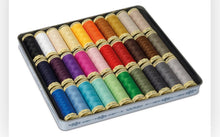 Gutermann Vintage Tin Thread set 100m basic colours x 30 reels