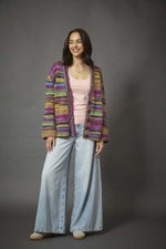 King Cole 6383 Sweater and Cardigan in Flair Chunky (leaflet) Knitting Leaflet