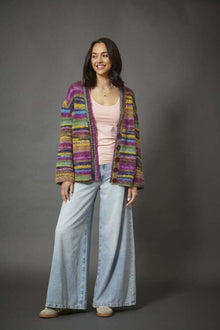 King Cole 6383 Sweater and Cardigan in Flair Chunky (leaflet) Knitting Leaflet