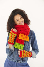 King Cole 6232 Accessories in Toastie (leaflet) Hat, scarf Knitting Pattern