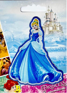 Disney Princess Embroidered Iron on Motif Cinderella