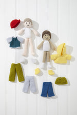 King Cole 9190 Crocheted Dolls in Big Value DK 50g Pattern