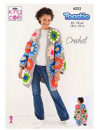 King Cole Toastie Chenille Coat Kit (includes yarn and pattern)