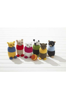 King Cole 9117 Indoor Skittles in Big Value Chunky (leaflet) Crochet Pattern