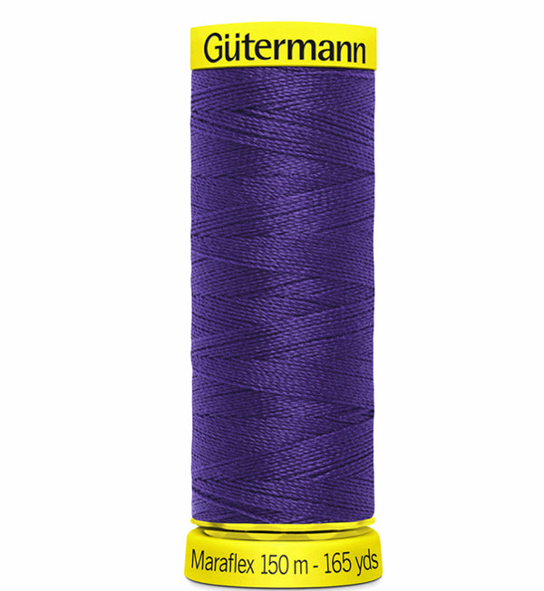 Gutermann Maraflex elastic sewing thread 100%PBT 150m Reel