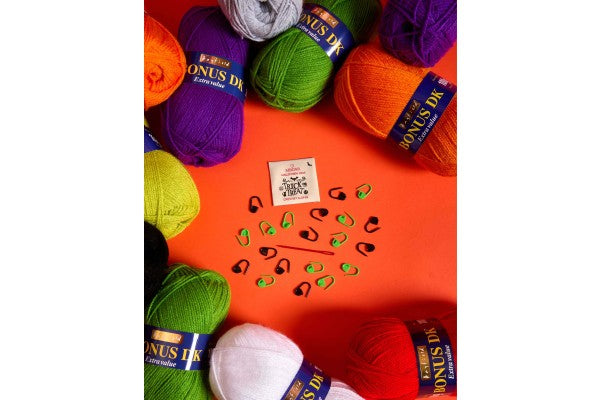 Sirdar Trick or Treat Halloween Crochet CAL Yarn Pack (Sirdar Hayfield Bonus DK)