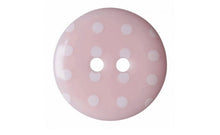 Hemline Polka Dot Buttons 15mm- per Pack of 6