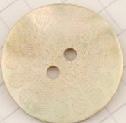 King Cole BT340 - 'Indulge' - Round Button, 2 Hole, Pearl, 18mm