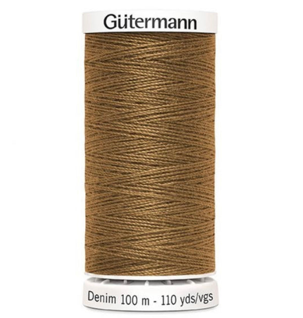 Gutermann Sewing Cotton - Denim Thread 100m Reel - All Colours