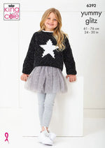King Cole Yummy Glitz Chunky Yarn