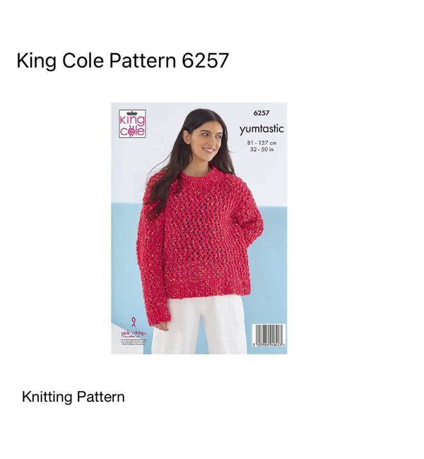 King Cole Yumtastic Chunky  Yarn - 100g - All Colours - Patterns