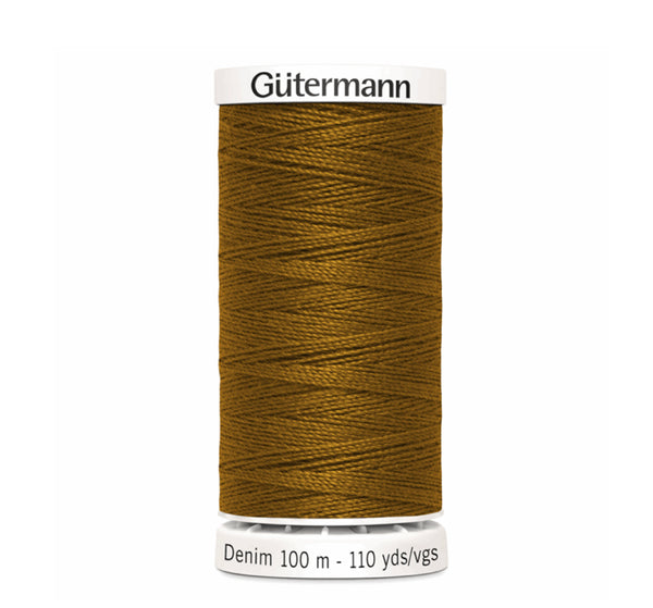 Gutermann Sewing Cotton - Denim Thread 100m Reel - All Colours