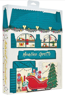 Hemline Filled Advent Calendar - 24 Sewing & Craft Gifts - Christmas Countdown - Novelty Present for Crafters - Hemline Grotto