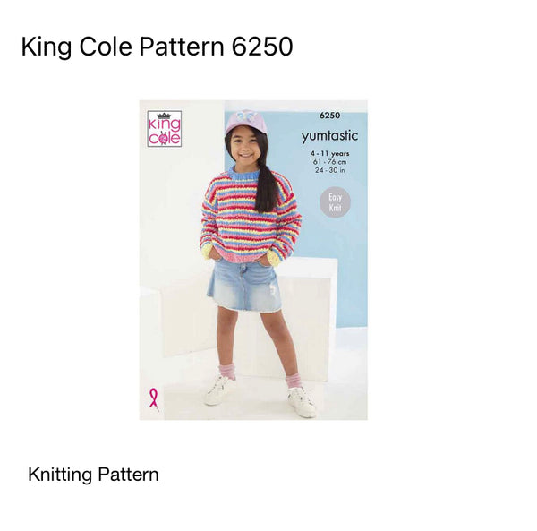King Cole Yumtastic Chunky  Yarn - 100g - All Colours - Patterns
