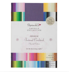 PMA 1641401 Multi Colour Textured A5 Premium Cardstock (75 sheets) x 1pk