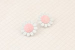 Hemline Flower Buttons x 2 per pack 20mm