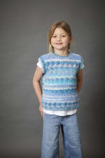 King Cole 6380 Sweater, Cardigan and Tank Top in Flair Chunky (leaflet) Knitting Pattern
