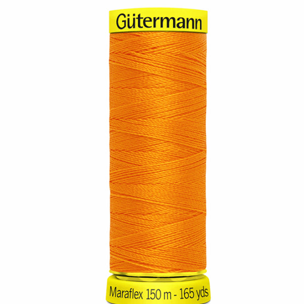 Gutermann Maraflex elastic sewing thread 100%PBT 150m Reel