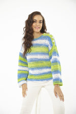 King Cole 6123 Sweater, Cardigan and Tank Top in Tropical Beaches DK Knitting Pattern