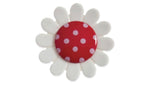 Hemline Flower Buttons x 2 per pack 20mm