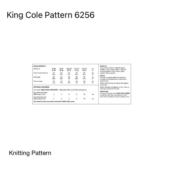 King Cole Yumtastic Chunky  Yarn - 100g - All Colours - Patterns
