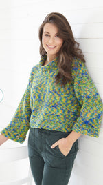 King Cole 6141 Cardigan and Sweater in Jitterbug DK Knitting Pattern