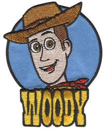 Toy Story Embroidered Iron on Motif Woody