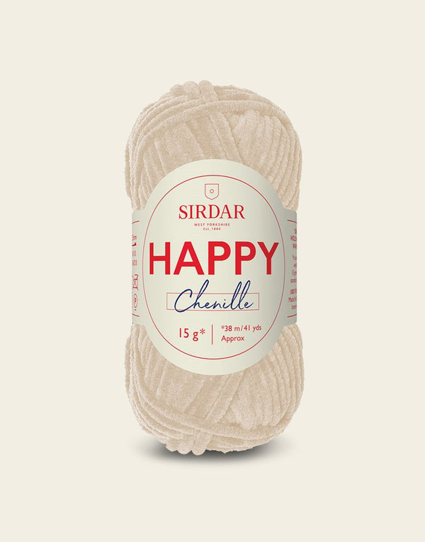 Sirdar Happy Chenille Yarn x 5 15g Balls