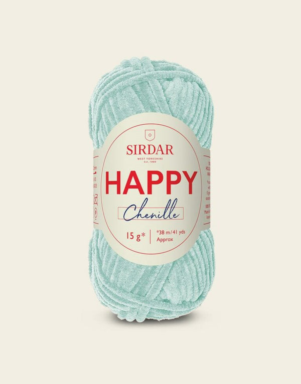 Sirdar Happy Chenille Yarn x 5 15g Balls