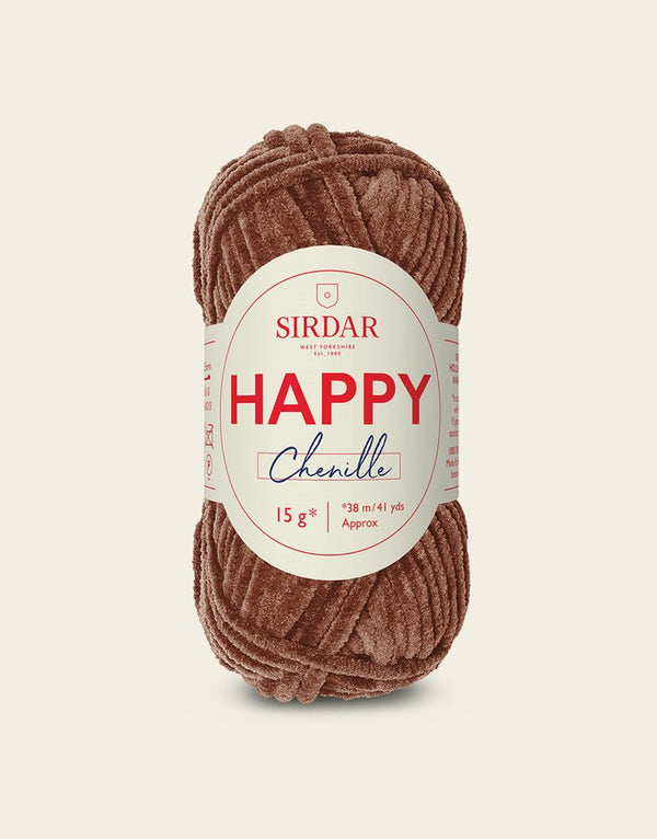 Sirdar Happy Chenille Yarn x 5 15g Balls