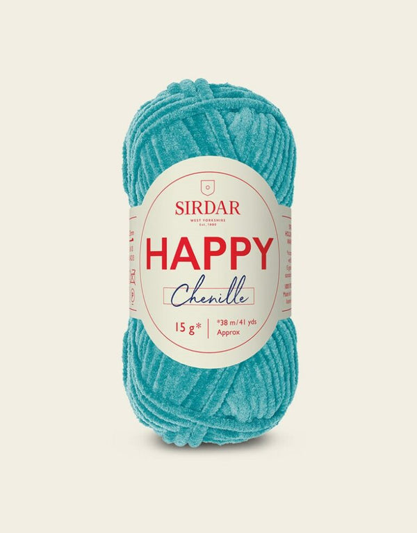 Sirdar Happy Chenille Yarn x 5 15g Balls