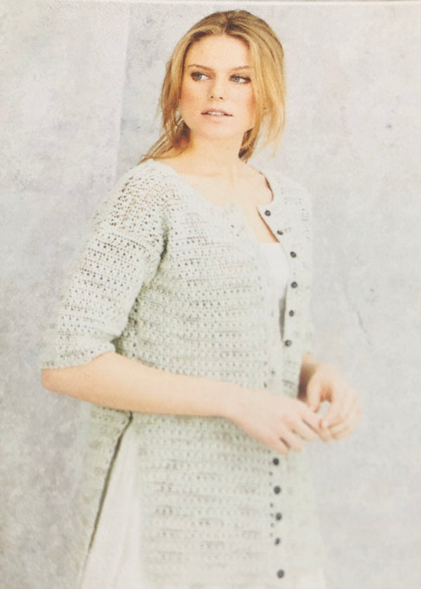 9628 Stylecraft Ladies Crochet Cardigan & Jumper Double Knitting Pattern