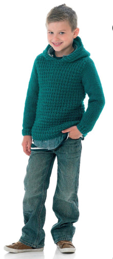 4087 King Cole Mens Sweater & Hoodie in Big Value Chunky Knitting Pattern