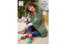 King Cole 5942 Blanket, Socks, Stocking and Hot Water Bottle Cover in Fjord DK Knitting Pattern
