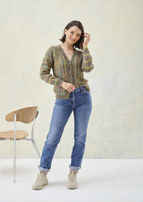 King Cole 5995 Cardigans in Homespun Prism DK Knitting Pattern