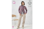 King Cole 5995 Cardigans in Homespun Prism DK Knitting Pattern