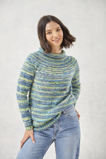 Pattern Details for King Cole 5996 Sweaters in Homespun Prism DK Knitting Pattern