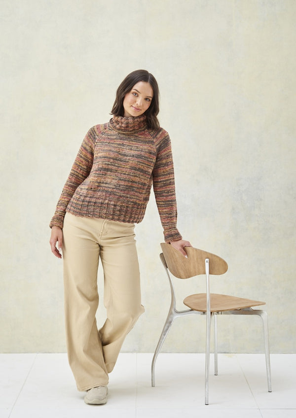 King Cole 5997 Sweaters in Homespun Prism DK Knitting Pattern
