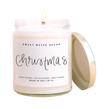 Christmas Tree Soy Candle | Clear Jar Candle 40+ Burn Time