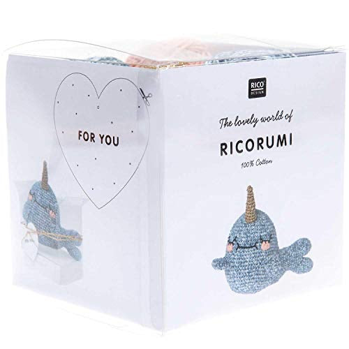 Rico Design Ricorumi Narwhal Crochet Set