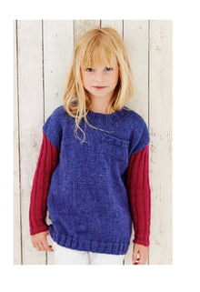 9438 Stylecraft Life Girls Sweater DK Knitting Pattern