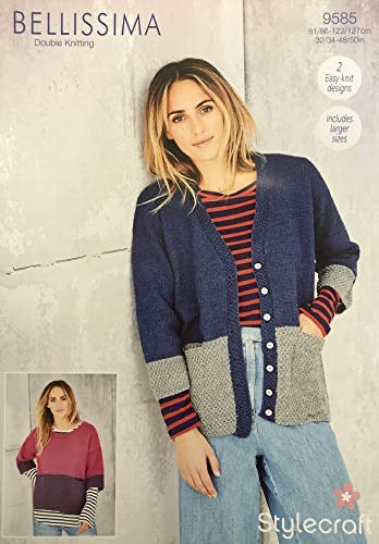 9585 Stylecraft Ladies Belissima Double Knitting Pattern