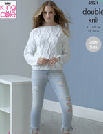 5121 King Cole Sweaters in Cottonsoft Candy DK & Cottonsoft DK Knitting Pattern