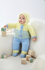 5924 King Cole Dolls Clothes Knitted in DK Knitting Pattern