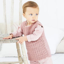 9607 Stylecraft Babies Double Knitting Crochet Cabbage Patch Dress 41/46 - 61/66cm | 16/18 - 24/26in | Birth - 7 Years