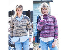 9568 Stylecraft Aran Ladies Jumper Knitting Pattern